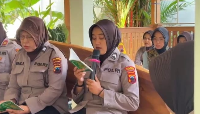 Bripda Sherly, Sosok Polwan Polresta Banyumas yang Hafal 30 Juz Alquran