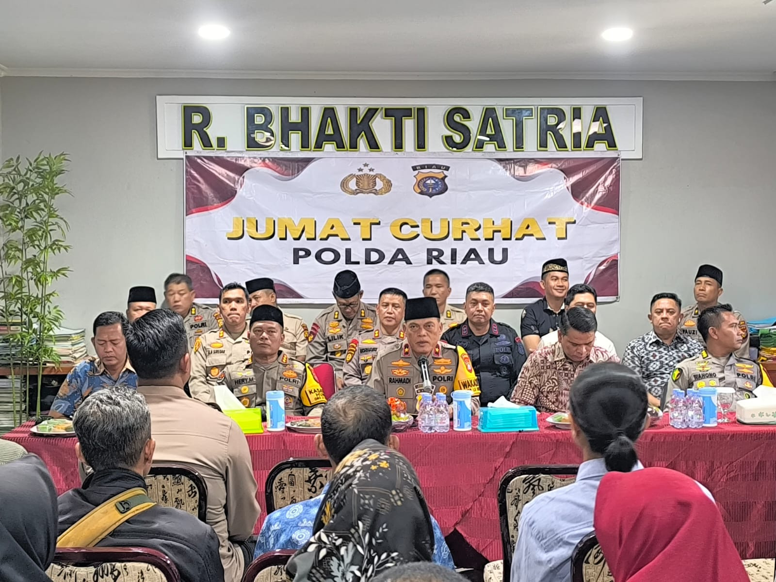 Curhat ke Wakapolda Riau, Warga Soroti Tempat Hiburan Malam dan Proyek IPAL