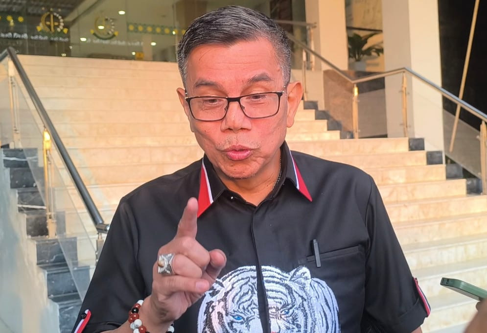 Hinca Panjaitan Laporkan Dugaan Korupsi Proyek Geomembran di PT PHR ke Kejati Riau