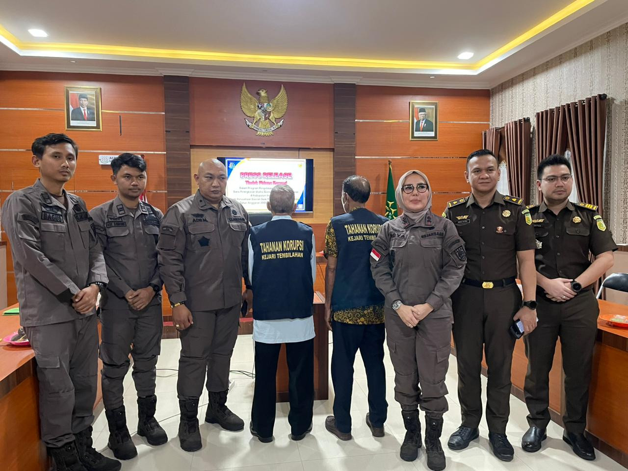 Dugaan Korupsi Dana Ekonomi Desa, Kejari Inhil Tetapkan 3 Tersangka