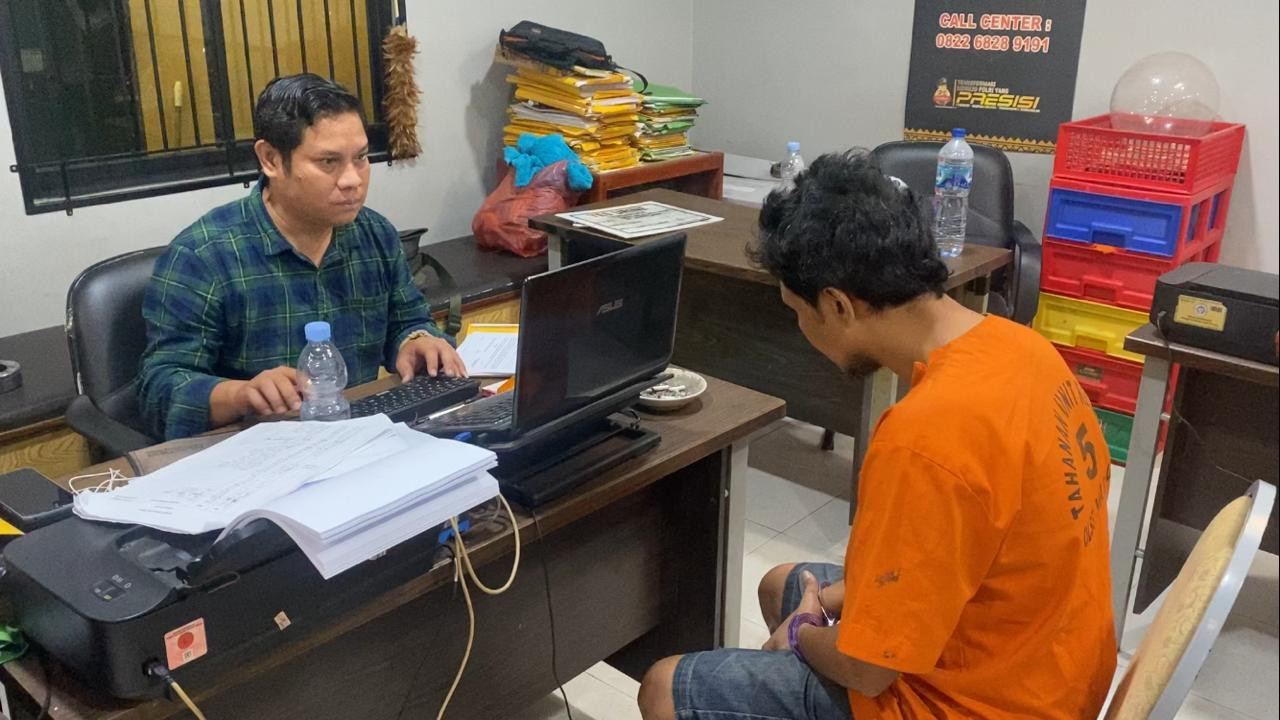 Dikendalikan Terpidana Rutan di Pekanbaru, Polisi Ciduk Pengedar Sabu