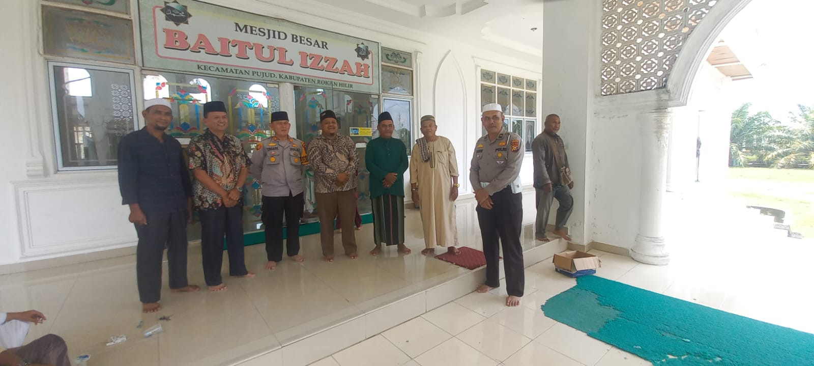 Cooling System Pilkada 2024, Polsek Pujud Silaturahmi dan Sosialisasi ke Jemaah Mesjid