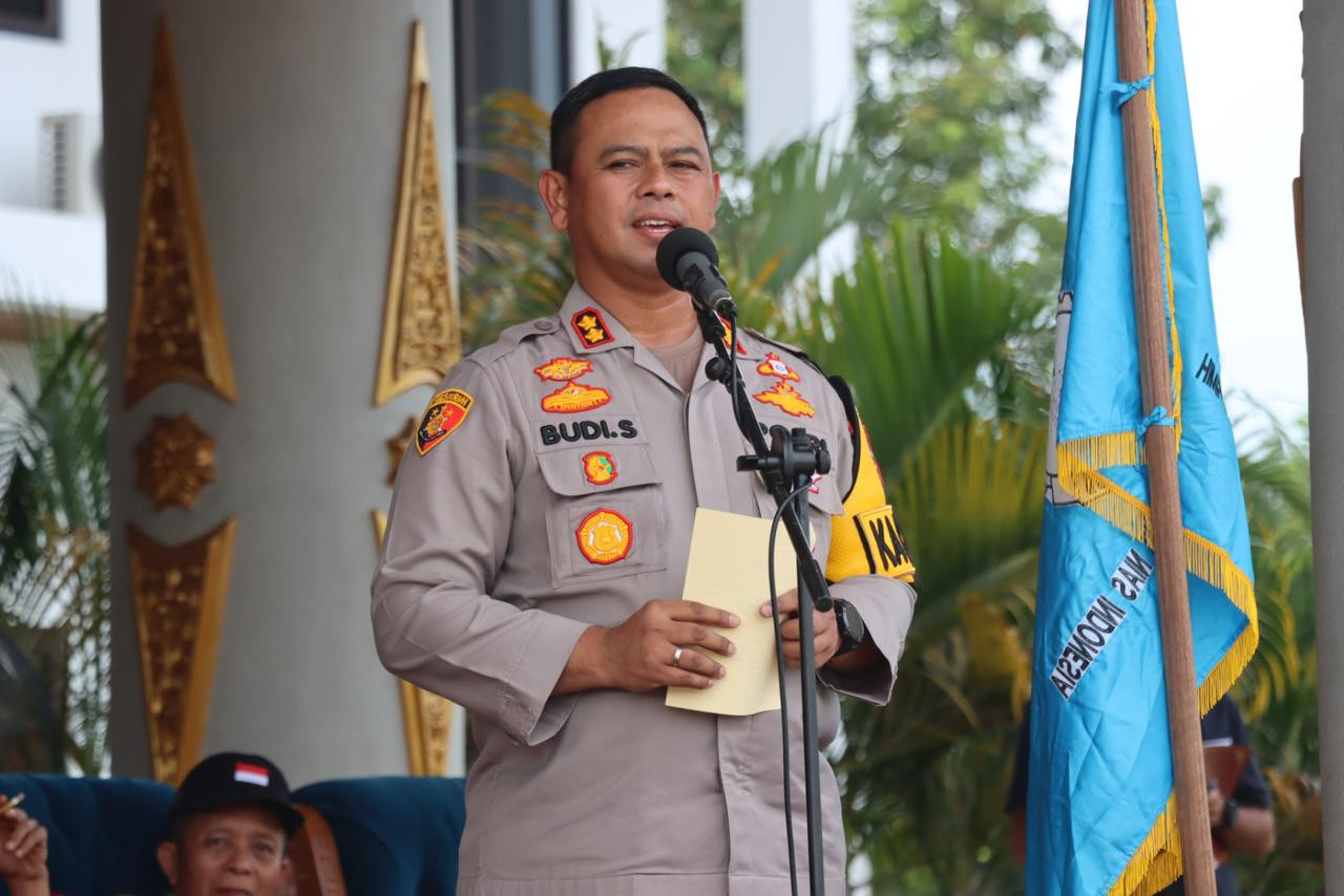 Hadiri Pelantikan Ketua DPC-HIMNI, Kapolres Rohul Sampaikan Pesan Damai Pilkada 2024