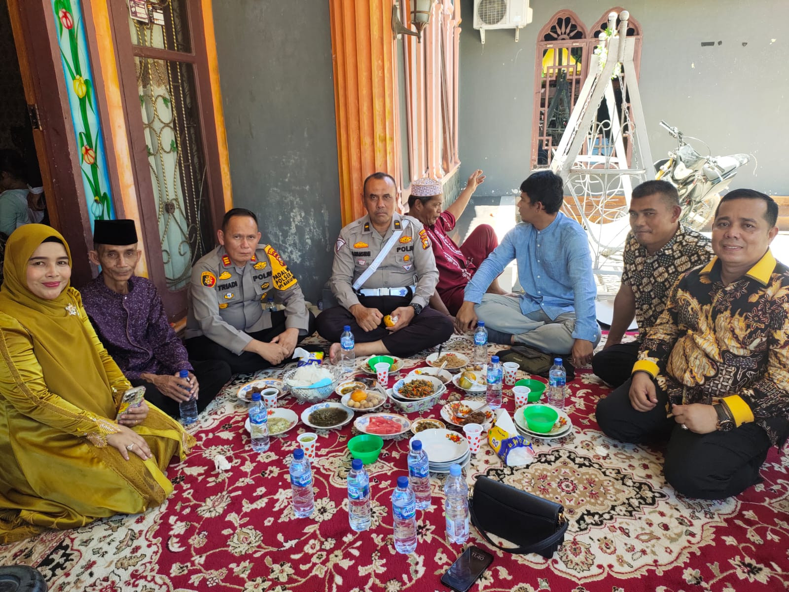 Polsek Pujud Sosialisasi Pilkada Damai Bersama Anggota DPRD Riau Terpilih