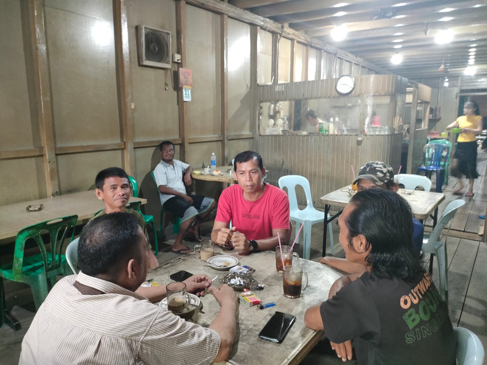 Sosialisasi dan Himbauan Pemilu Damai di Kelurahan Concong Luar, Kecamatan Concong