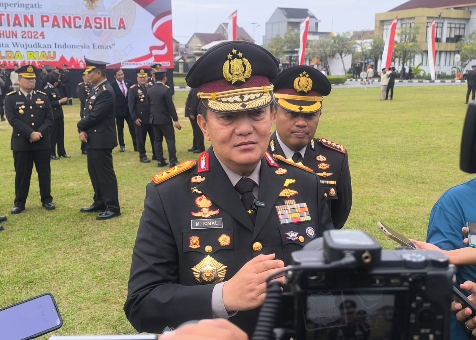 Peringatan Hari Kesaktian Pancasila, Ini Pesan Kapolda Riau