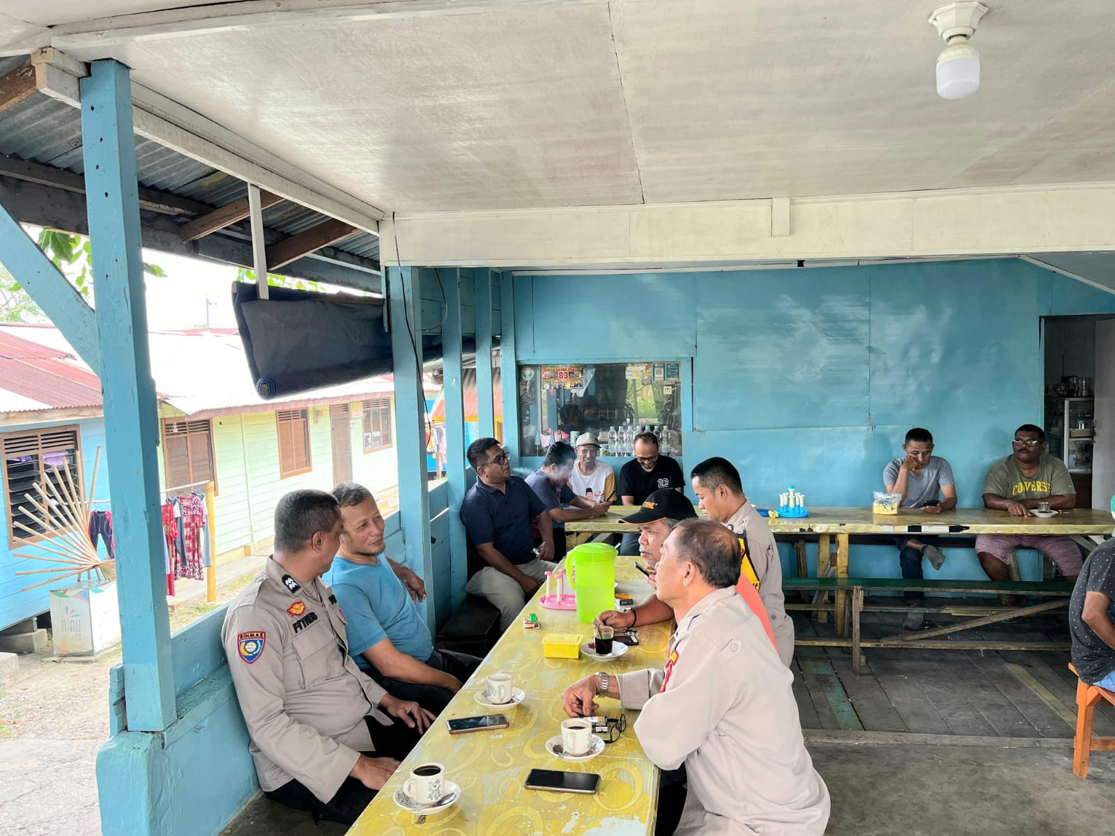 Cooling System Pilkada Damai, Polsek Senapelan Ajak Warga Berkolaborasi