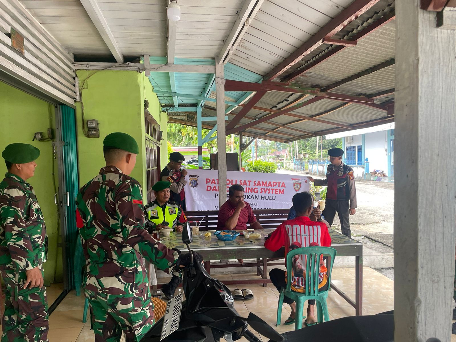 Momen Hut TNI, Polres Rohul Perkuat Sinergitas Wujudkan Pilkada 2024 Aman dan Kondusif