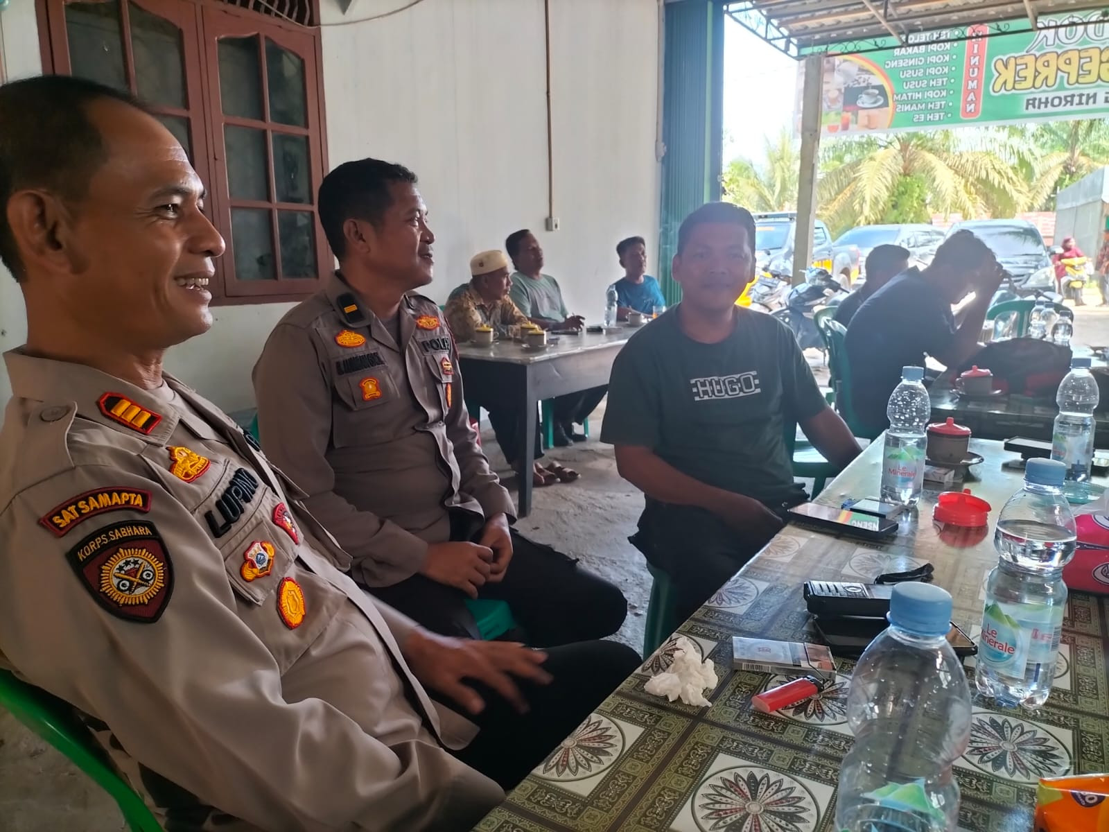 Cooling System Kapolsek Tambusai: Beda Pilihan Itu Bisa, Persatuan dan Kesatuan Tetap Dijaga
