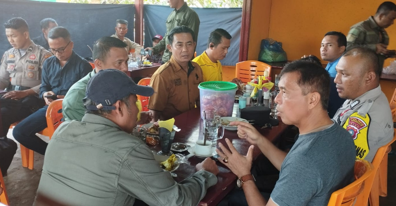 Gandeng PT PHR dan Masyarakat Polsek Mandau Dukung Pilkada Sejuk dan Damai