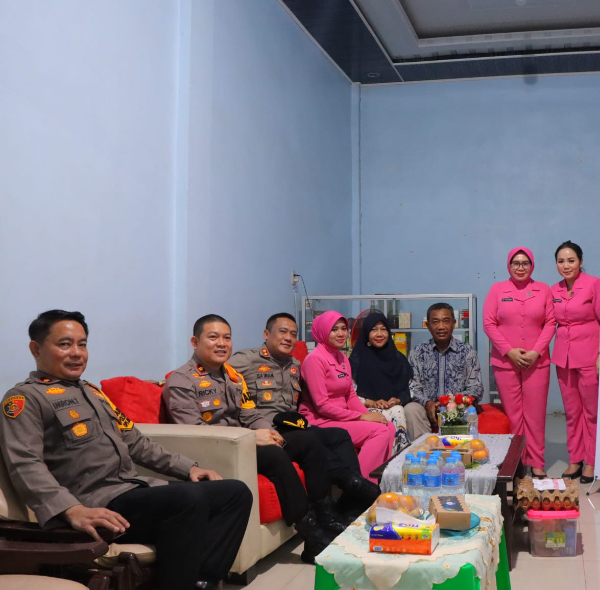 Cooling System, Kapolres dan Wakapolres Rohil Baksos dan Serukan Pilkada Damai