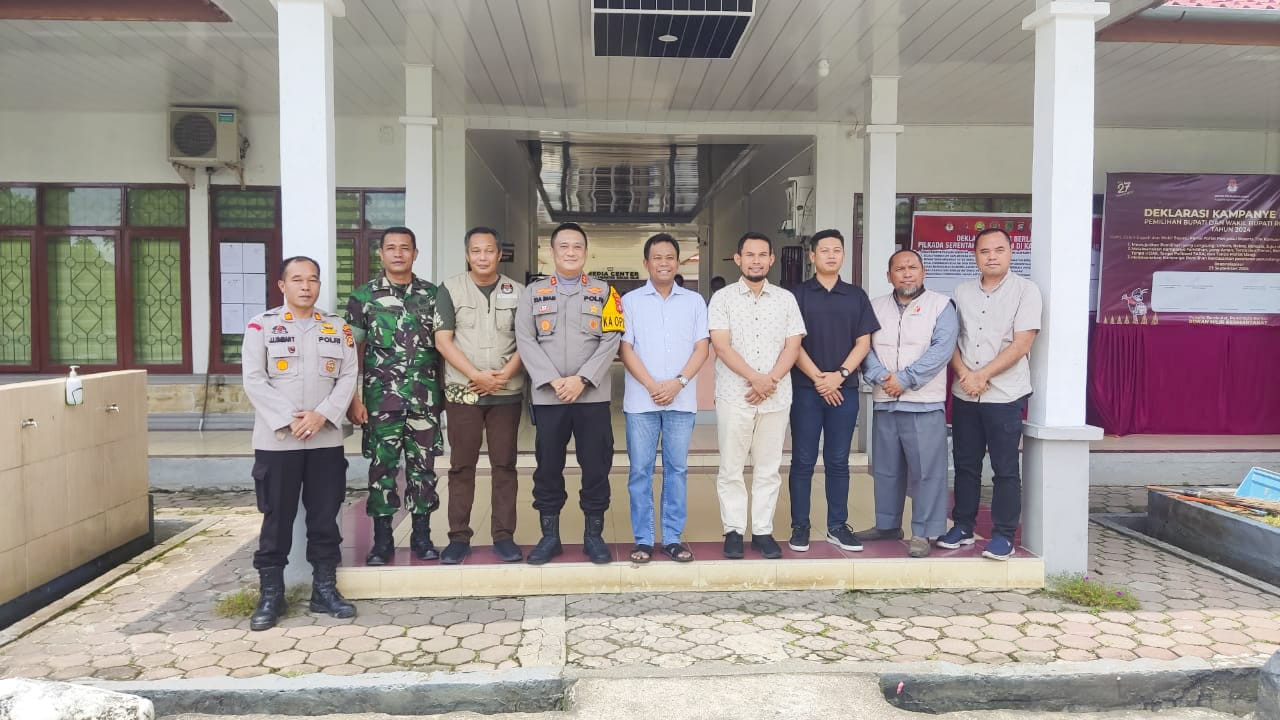 Cooling System Bersama KPU dan Bawaslu, Ini Pedan Kapolres Rohil