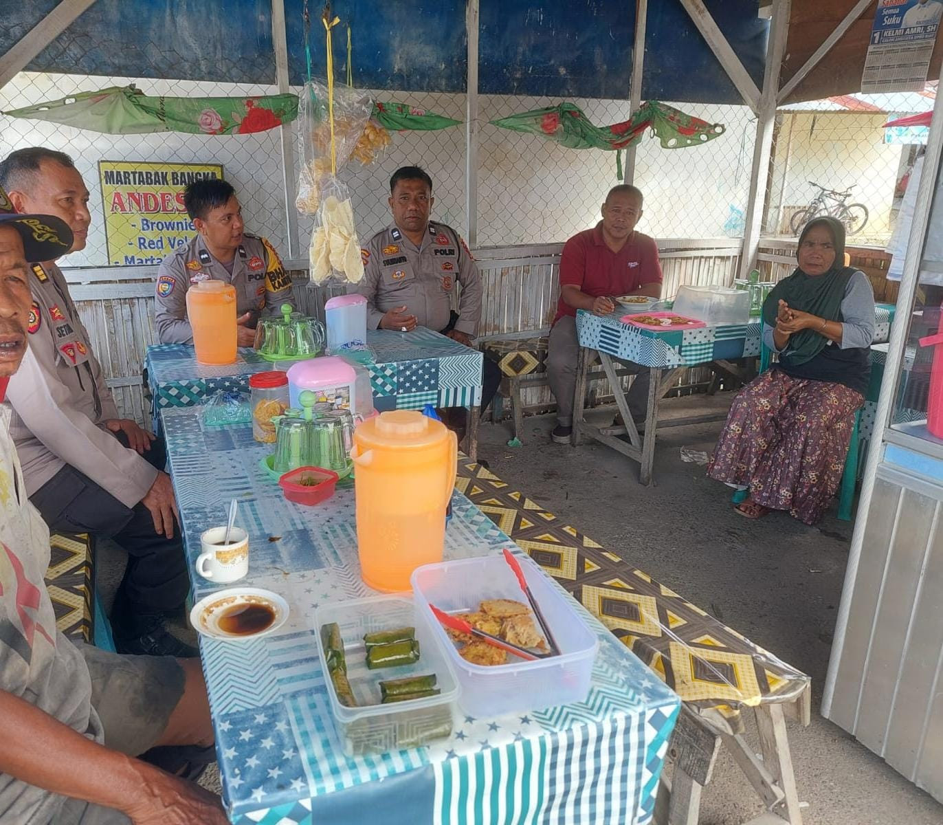 Ajak Sukseskan Pilkada, Polsek Ujung Batu Gelar Cooling System Bersama Tokoh Masyarakat