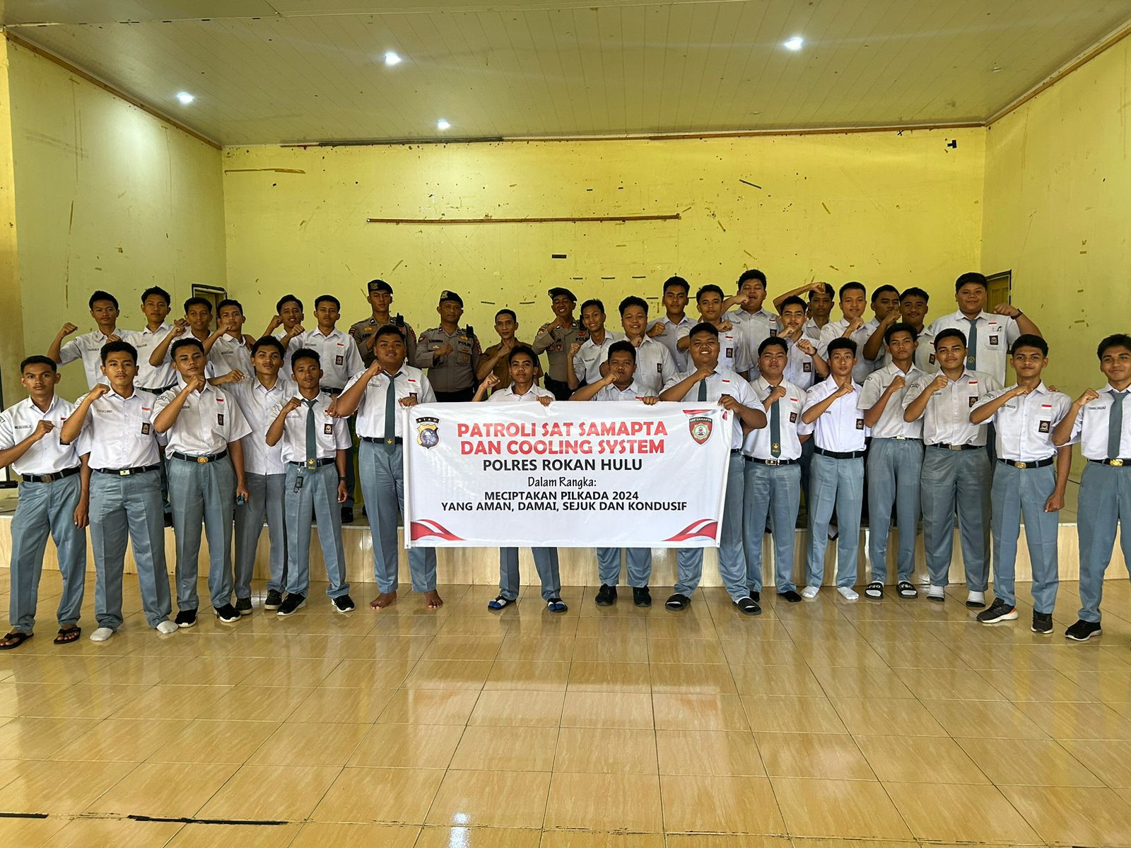 Satgas II Preventif Polres Rohul, Masifkan Cooling System Ciptakan Sitkamtibmas Kondusif