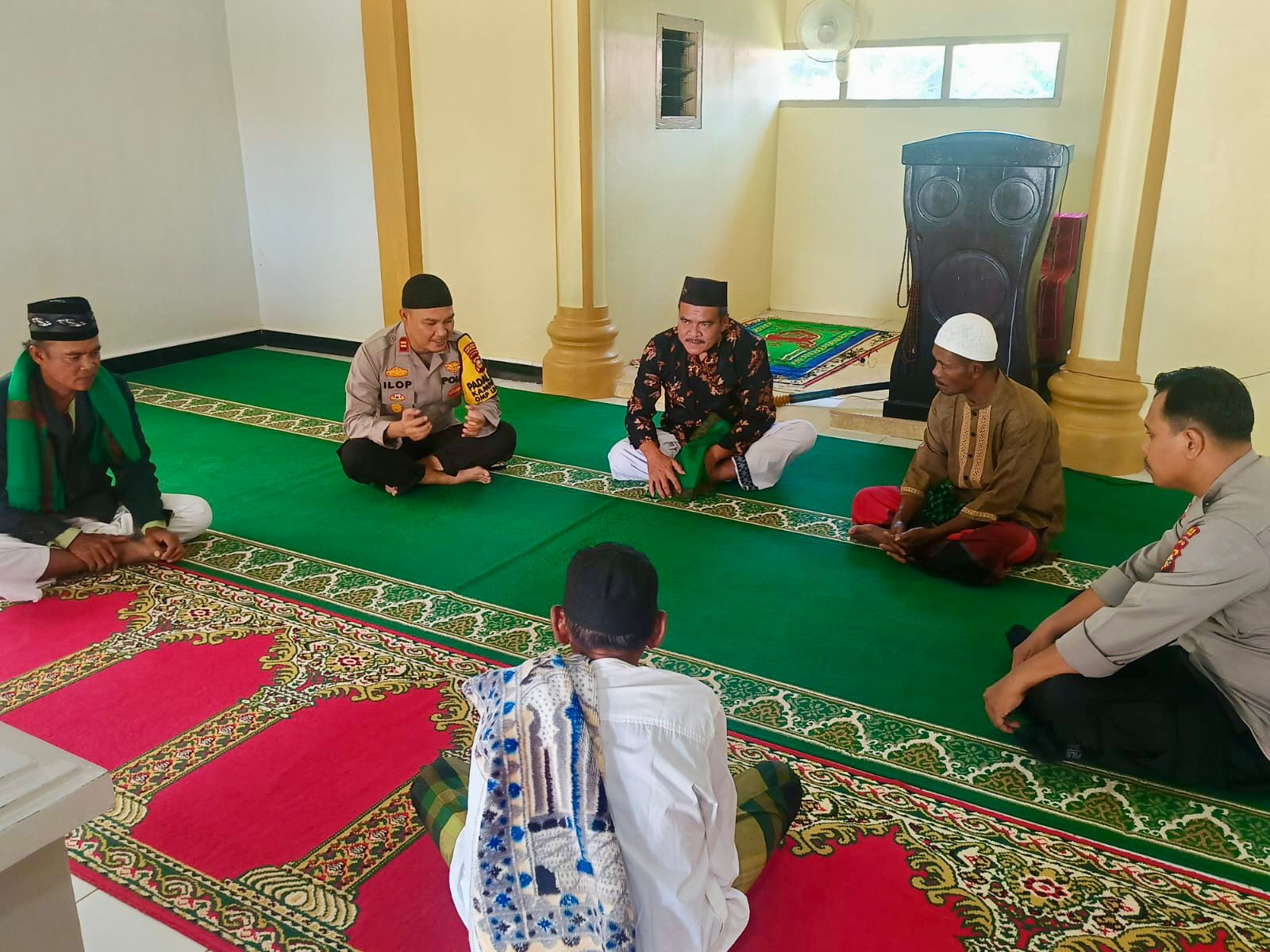 Cooling System Pilkada Damai, Ini Pesan Kapolsek Tandun