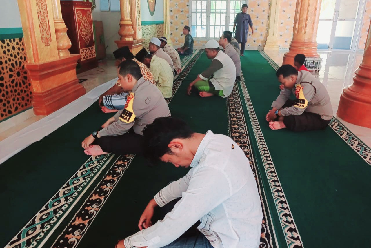 Polsek Siak Kecil Taja Sosialisasi Toleransi Politik Wujudkan Kesejukan Pilkada 2024