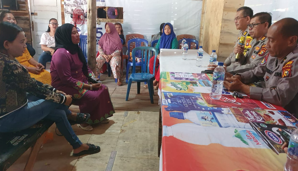 Cooling System, Polresta Pekanbaru Gelar Minggu Kasih Untuk Tampung Aspirasi Warga