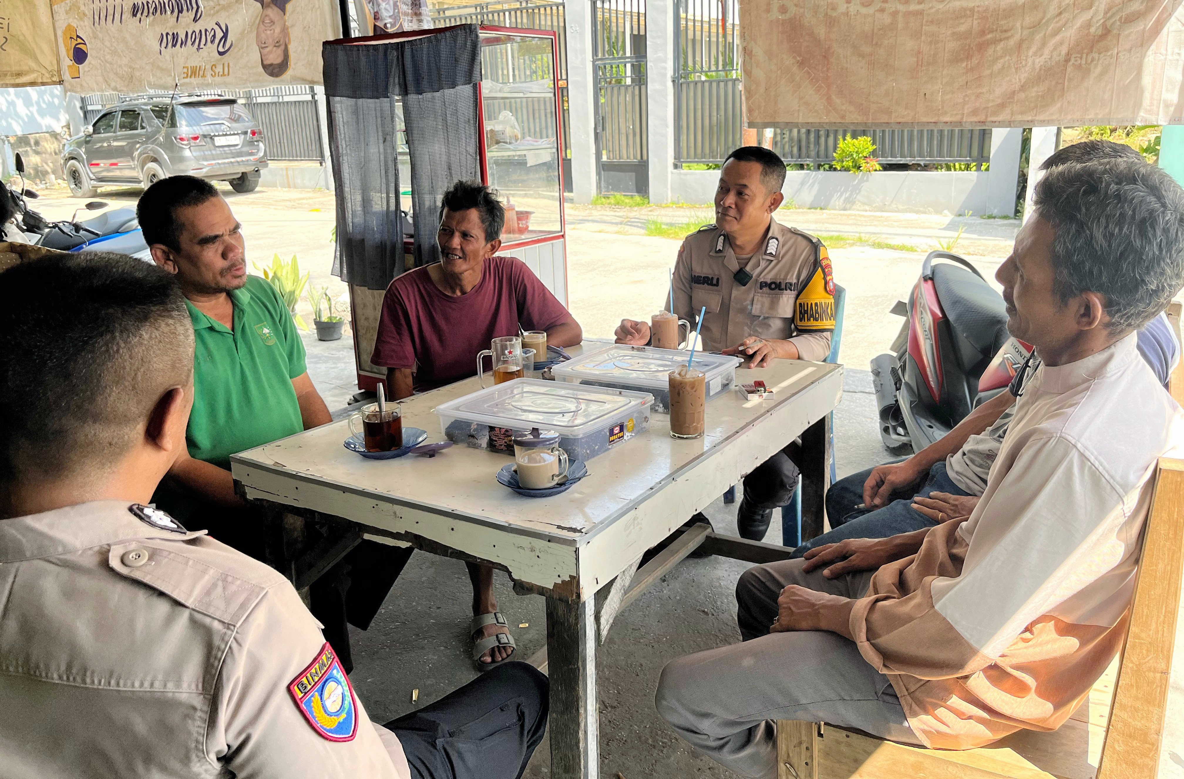 Wujudkan Peran Aktif Warga, Polsek Senapelan Gandeng Masyarakat Seluas Luasnya Ciptakan Pemilukada Damai