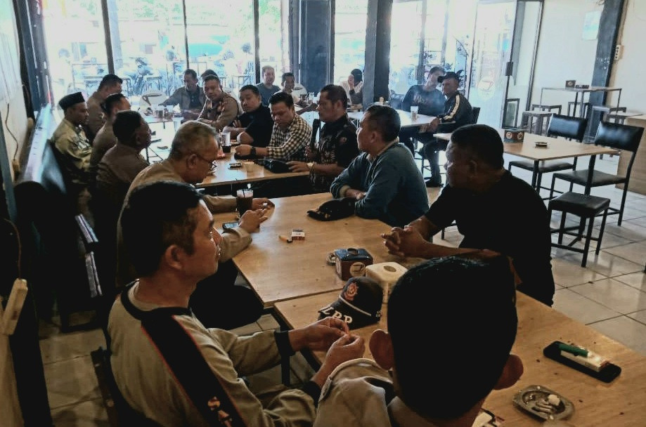 Jaga Suhu Politik, Polsek Kandis Cooling System Silaturahmi Kamtibmas dan Imbau Cegah Karhutla