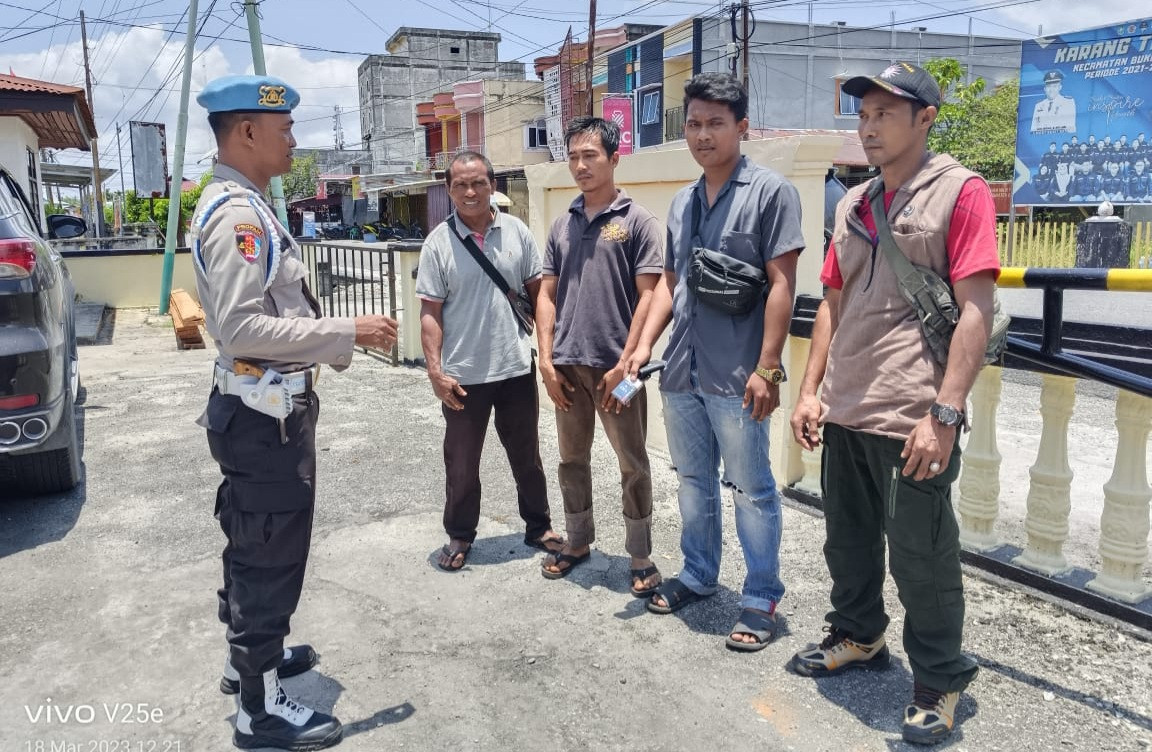 Antisipasi Konflik Pilkada, Polsek Bukit Batu Tingkatkan Pengawasan