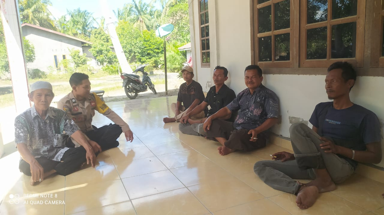 Polsek Pujud Gelar Cooling System Bersama Tokoh Masyarakat Tanjung Medan