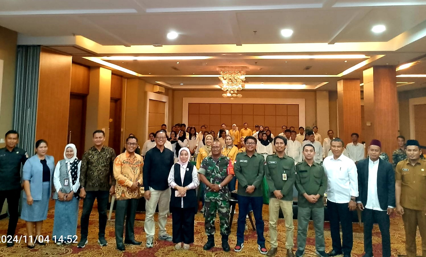 Ini Bentuk Sinergitas dan Kolaborasi Polsek Rumbai, Hadiri Pelantikan Pembekalan PTPS se-Kecamatan