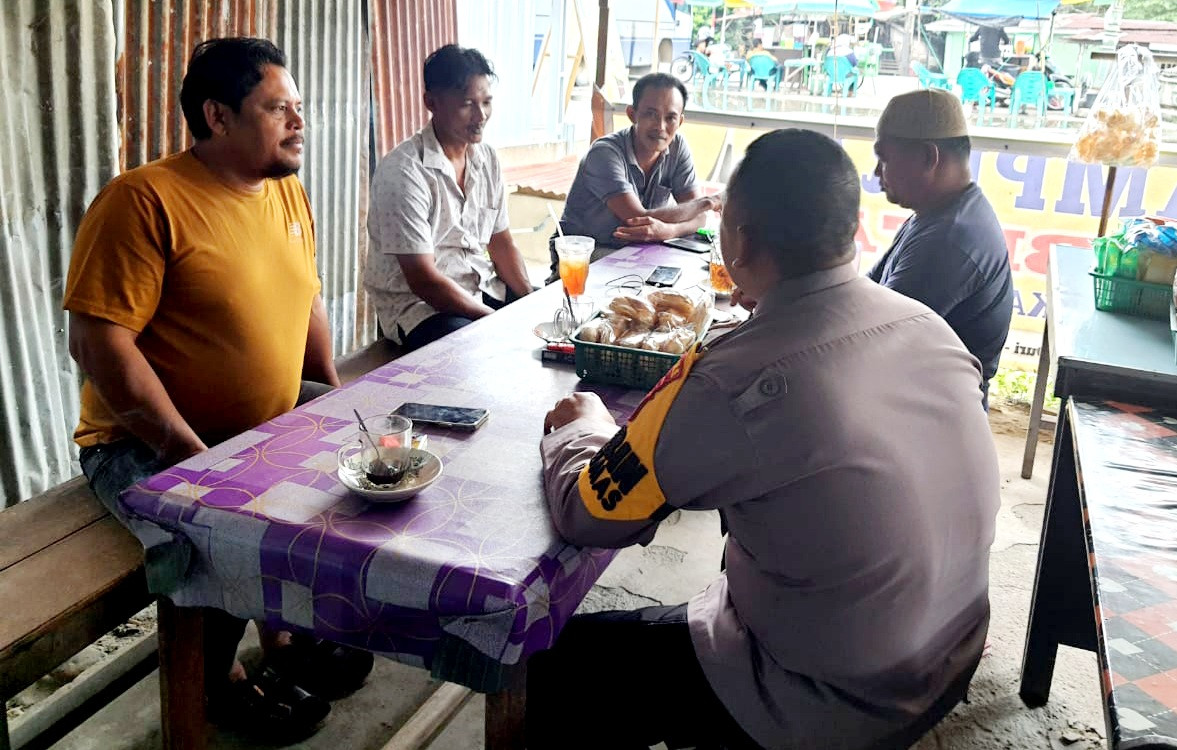 Polsek Pinggir Gelar Sosialisasi dan Penggalangan Cooling System untuk Sukseskan Pilkada Serentak 2024
