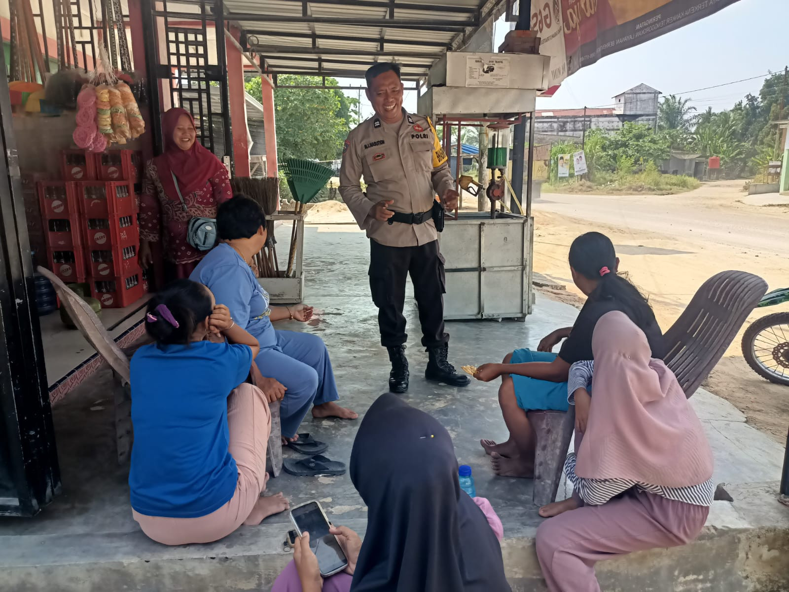 Gandeng Tokoh Masyarakat, Polsek Pujud Kembali Sampaikan Pesan Cooling System