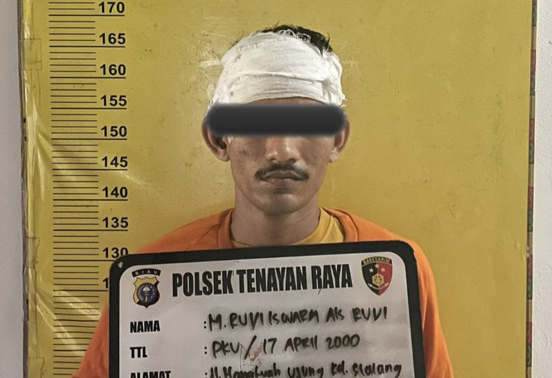 Ditinggal Sebentar, Motor Raib Digondol Maling di Tenayan Raya