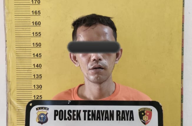 Ketauan Warga, Pelaku Curanmor di Tenayan Raya Nyaris Dihajar Massa