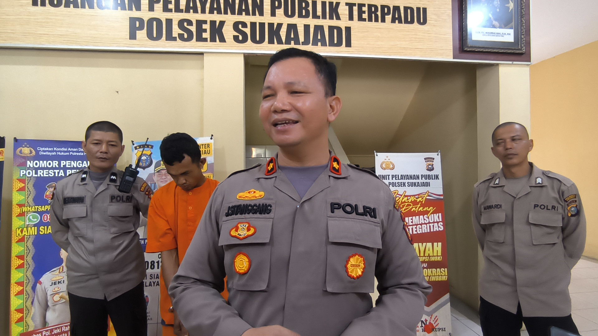 Sembunyi di Gorong-gorong, Pencuri Pagar Besi Ditangkap Polsek Sukajadi