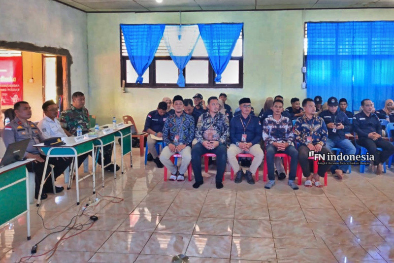 Jelang Pilkada Serentak, Wakapolsek Rangsang Gelar Cooling System Bersama PPK dan Panwascam