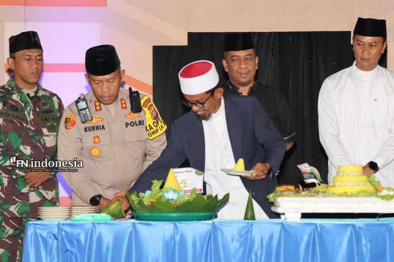 Milad ke-5 Ponpes Darul Fikri, Kapolres Meranti Ajak Santri Untuk Menjaga Persatuan dan Cegah Intoleransi