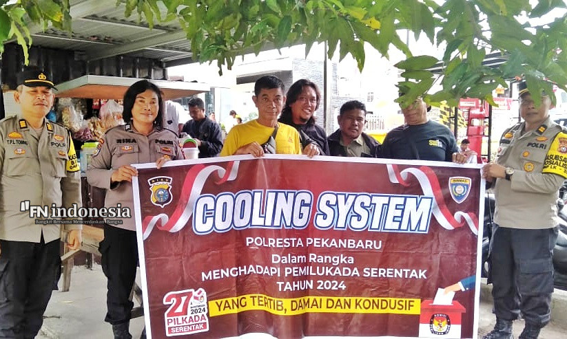Jelang Pilkada Serentak, Polresta Pekanbaru Gencar Sosialisasi Kamtibmas Kepada Masyarakat