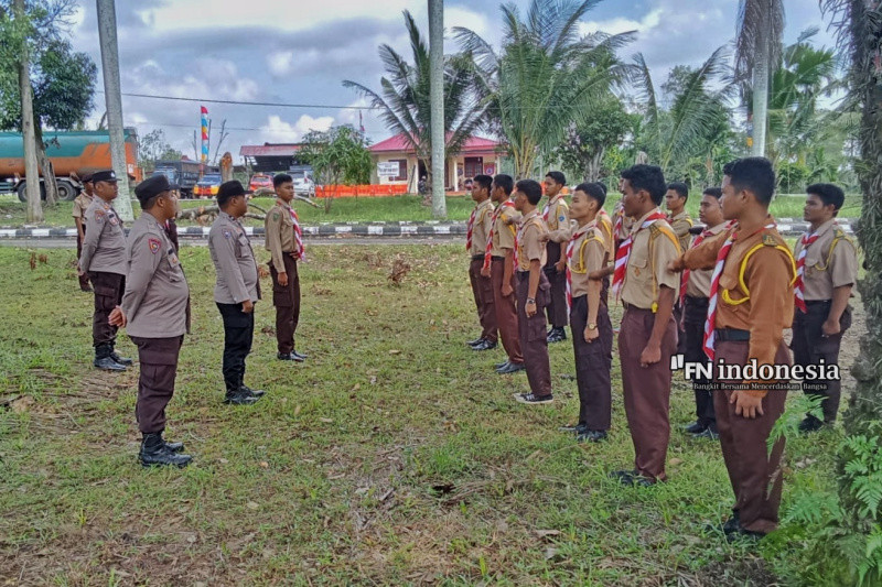 Giat Cooling System, Polsek Mandau Rangkul Pramuka Saka Bhayangkara