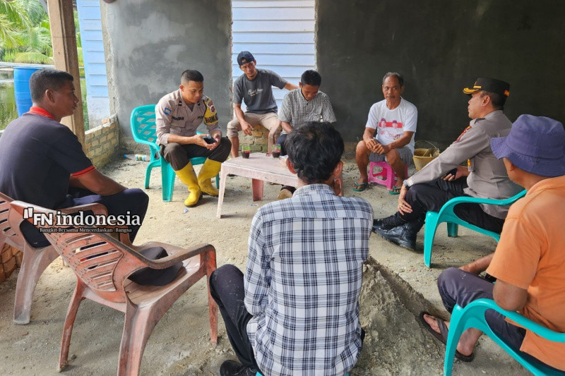 Cegah Konflik Jelang Pilkada, Polsek Siak Sosialisasi di Kampung Merempan Hulu