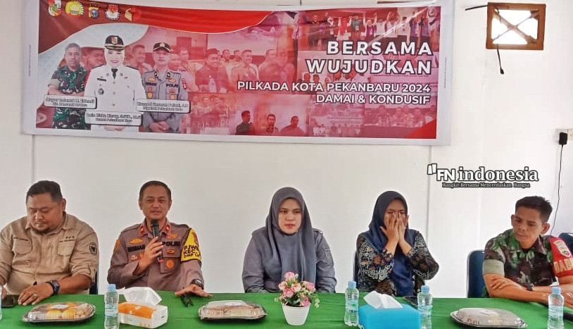 Wujudkan Pilkada Damai 2024, Kompol Herman Jadi Narasumber di Kelurahan Kota Tinggi