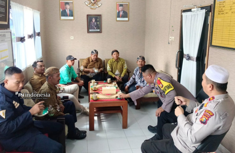 Cooling System, Kapolsek Minas Coffee Morning Bersama Pengurus DPC Pujakesuma Kecamatan Minas
