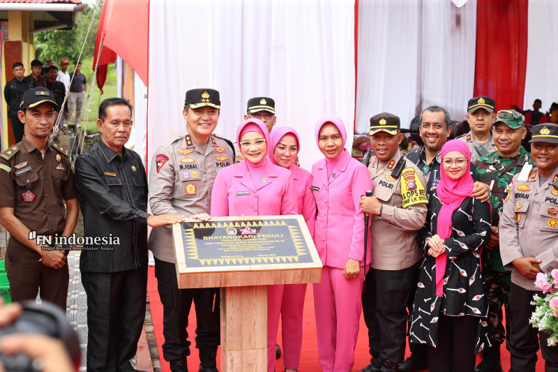 Kapolres Meranti Sambut Kunker Kapolda Riau berpesan Jangan Sakiti Hati Masyarakat