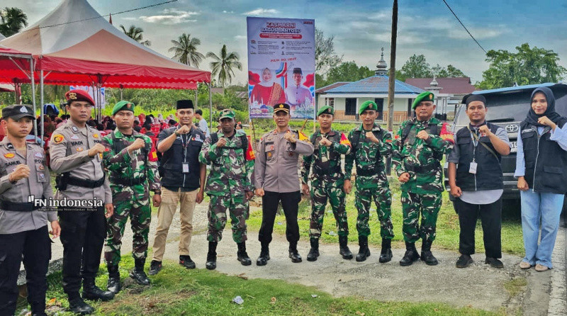 Polsek Bukit Batu Pastikan Kampanye Berjalan Aman di Desa Pangkalan Jambi