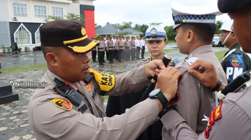 AKBP Kurnia Pimpin Gelar Pasukan Ops Zebra LK 2024, Imbau Untuk Tertib Lalu Lintas dalam Berkampanye