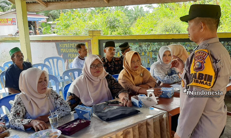 Polsek Bukit Batu Gandeng Emak-Emak, Sukseskan Pilkada Aman dan Kondusif