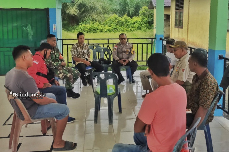 Polsek Rupat Utara Optimalkan Cooling System melalui Sinergitas TNI-Polri