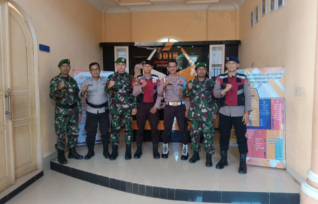 Sat Samapta Polres Rohul Gelar Patroli Sinergitas TNI-Polri dalam Operasi Mantap Praja
