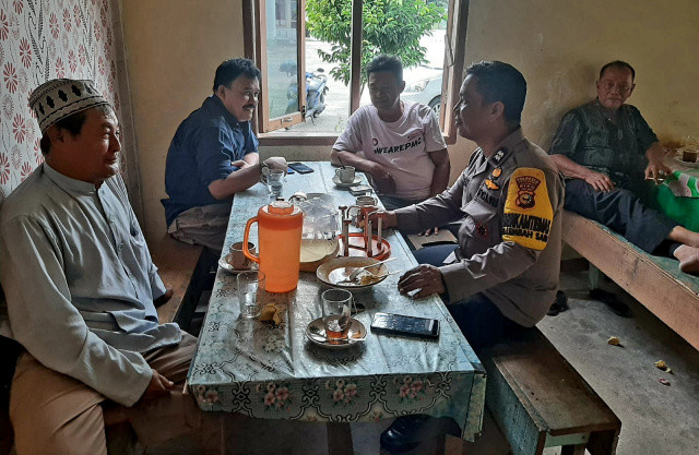 Bincang Konteks Pilkada, Polsek Rumbai Pesisir Seruhkan Partisipasi Aktif Menjaga Kamtibmas