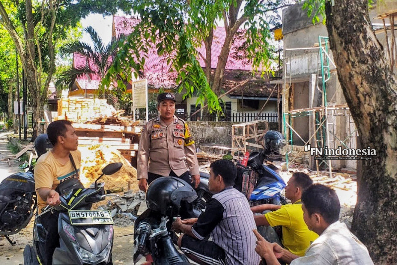 Melalui Keramahan, Bhabinkamtibmas Wujudkan Kamtibmas Kota Pekanbaru