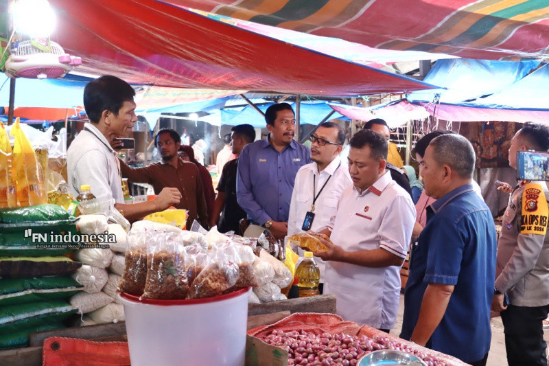 Pastikan Stabilitas Komoditas, Kombes Nasriadi Pantau Harga Bahan Pokok di Dumai Jelang Pilkada