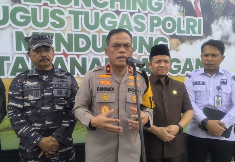 Dukung Ketahanan Pangan, Wakapolda Riau: Kita Targetkan Panen Perdana Februari 2025
