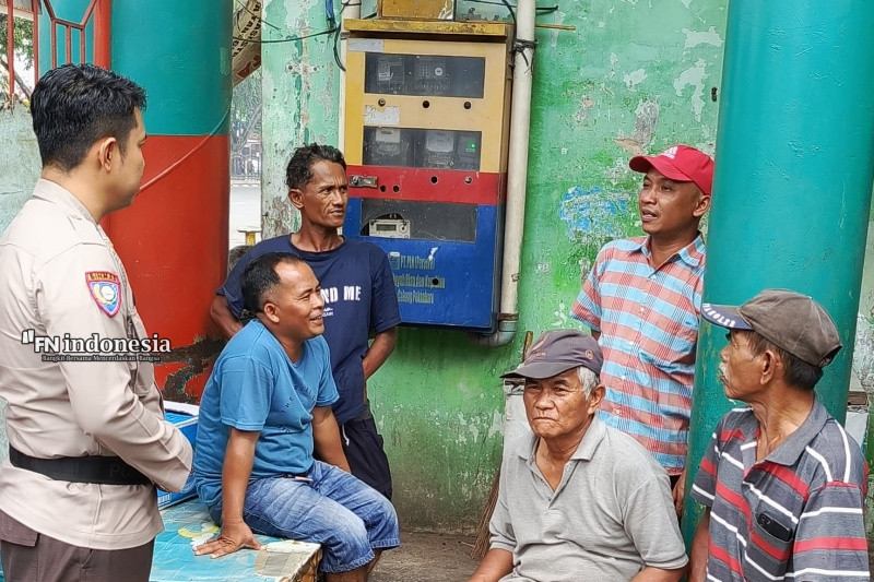 Bhabin Kota Ajak Sopir Angkot, Jaga Kamtibmas dan Keselamatan Menjelang Pemilukada 2024
