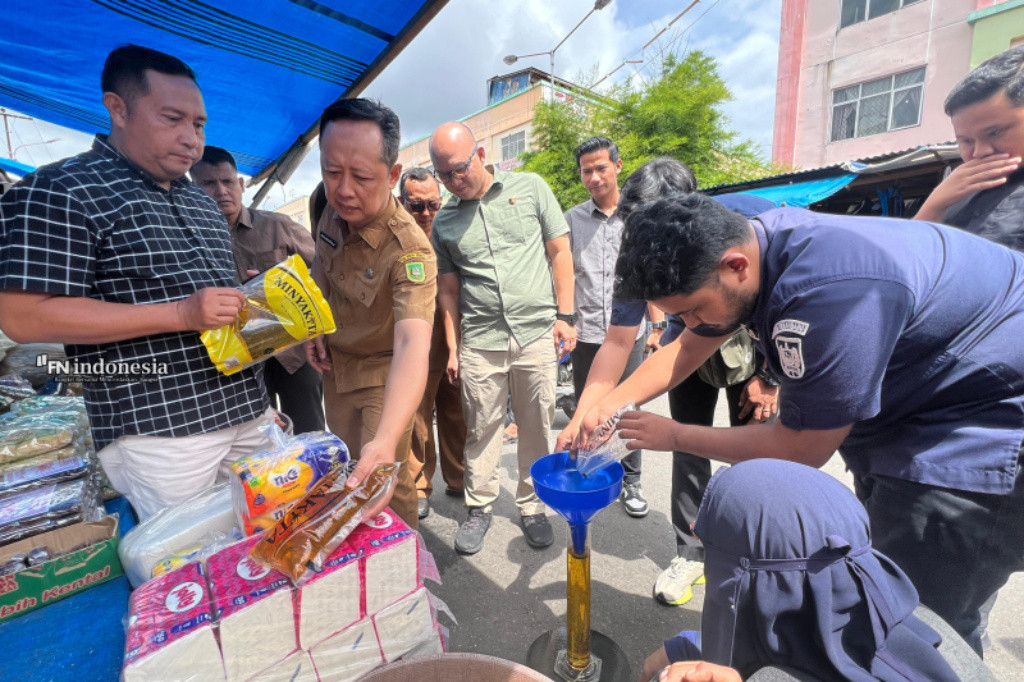 Ditreskrimsus Polda Riau Temukan Minyakita Dijual di Atas HET dalam Inspeksi di Pekanbaru